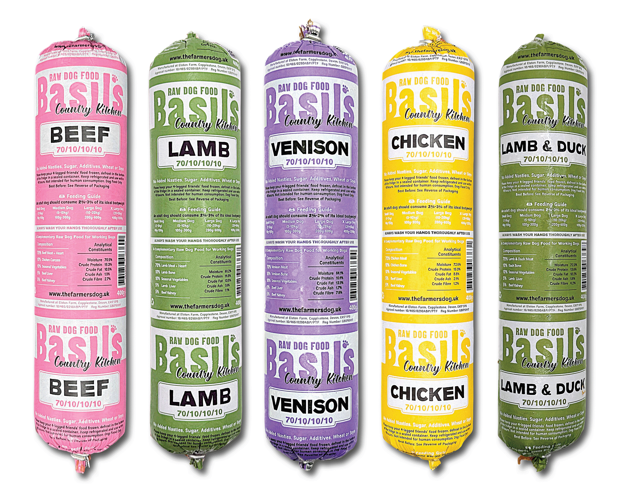 Country Kitchen Lamb & Duck - Box - £2.40 per chub (£2.16 with subscri