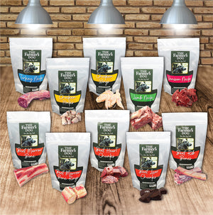 800g ea Pouch Box - Create the perfect natural selection for your dog wit