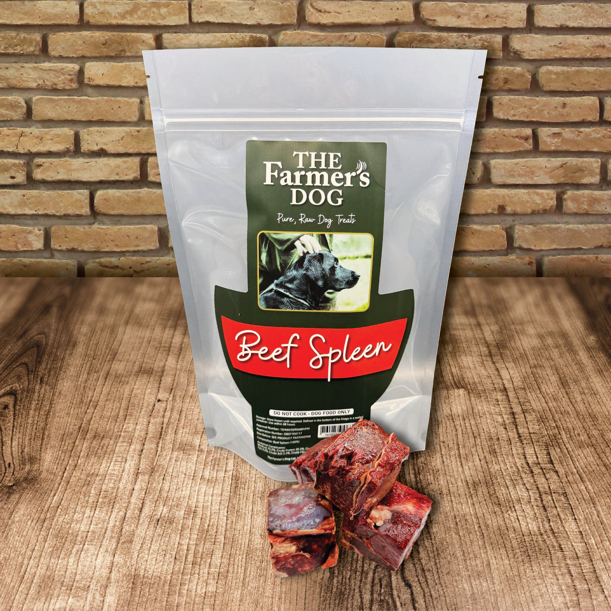 Beef Spleen Chunks Pouch