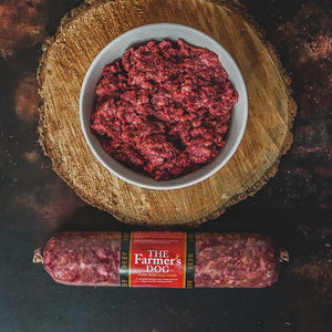 Raw Beef Chub Box - £2.30 per chub (£2.07 with subscription)
Our 400g 