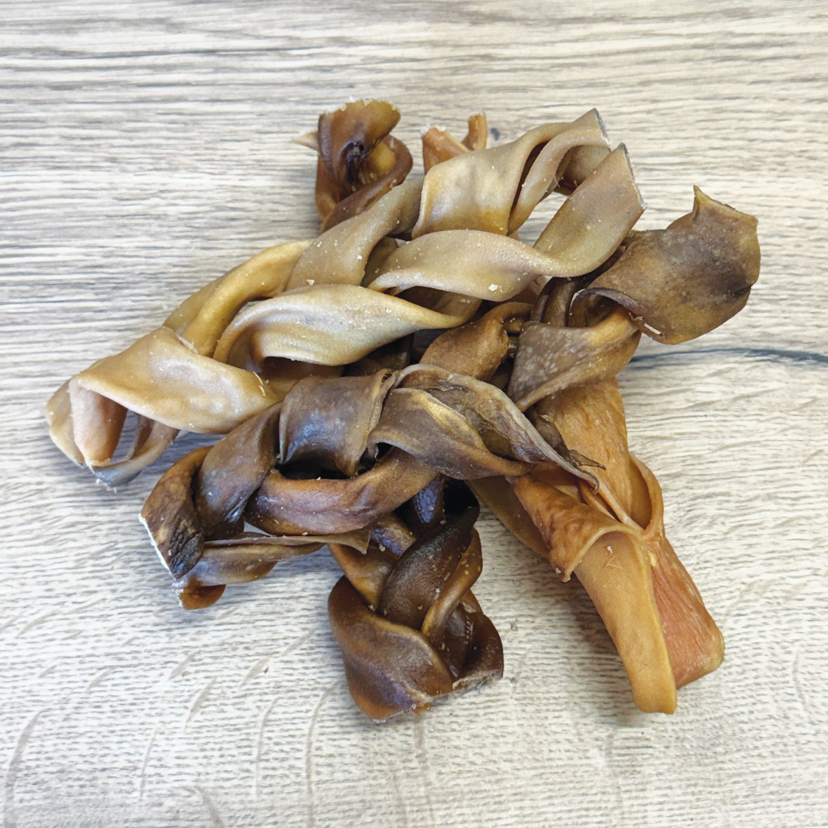 Natural Dried Lamb Skin Braids (Thick)