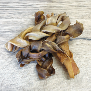 Natural Dried Lamb Skin Braids (Thick)