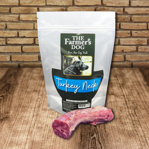651 Raw Turkey Neck 8x800g ea - min. 800g ea retail pouch