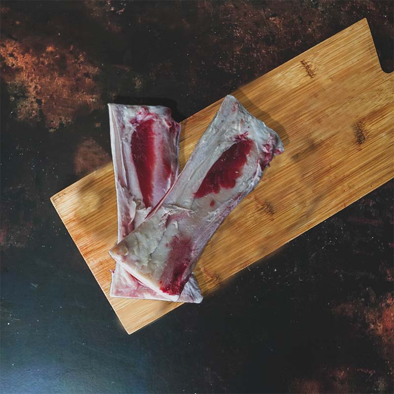 Raw Beef Mid Cut Marrow Bone Box