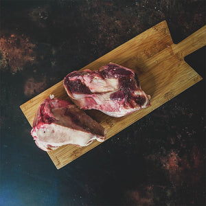 Raw Beef Knuckle Bone Portions Box -  
6kg 
Our raw and grass fed Beef